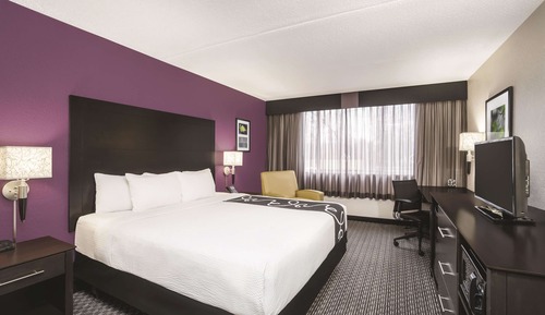Room, 1 King Bed, Accessible, Non Smoking (Mobility, Roll-In Shower, Mini-Fridge)