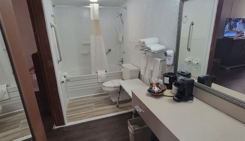 Room, 1 King Bed, Accessible, Jetted Tub (Mobility, Tub w/Grab Bars, Pool View)