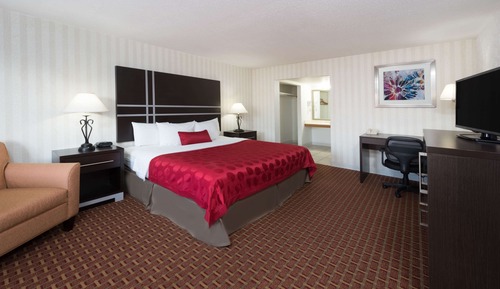 Suite, 1 King Bed, Non Smoking, Fireplace
