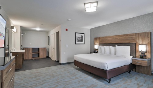 ADA Accessible, 1 King Bed, Transfer Shower, City View
