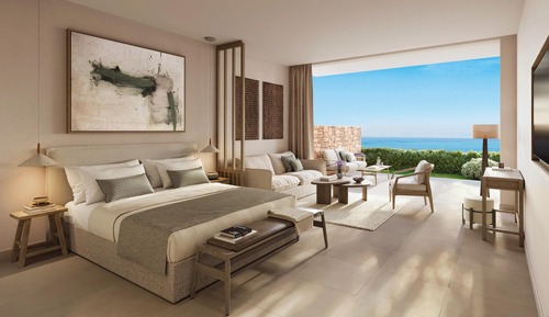 Junior Suite, Sea View (Private Garden)