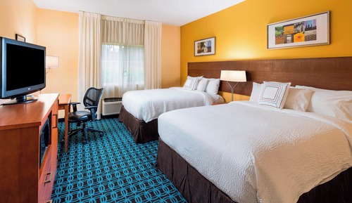 Room, 2 Queen Beds (Mobility/Hearing Accessible, Tub)
