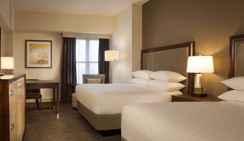 Room, 2 Double Beds, Golf View