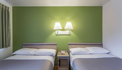 Deluxe Room, 2 Double Beds, Non Smoking, Refrigerator & Microwave