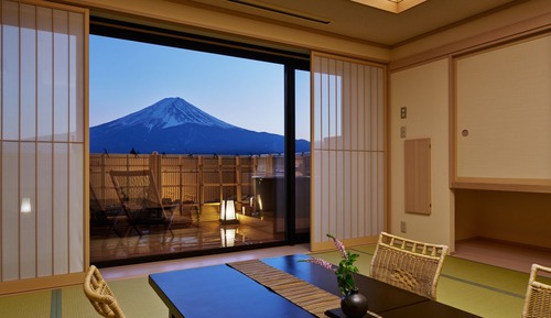 Japanese-Style Room with Open Air Bath, Mountain View 60㎡
