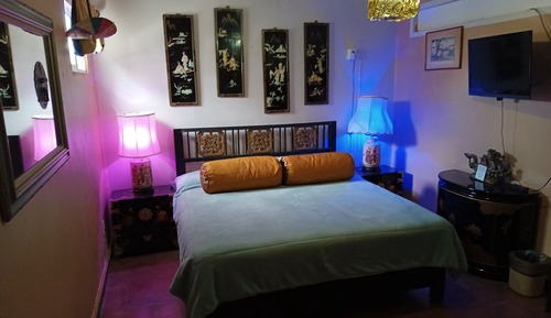 Romantic Room, 1 Bedroom, Jetted Tub, Corner