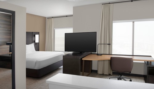 Studio, 1 King Bed with Sofa bed