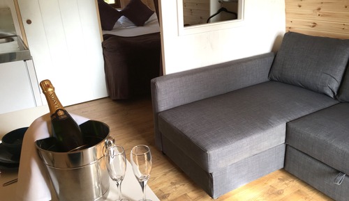 Cabin, 1 Double Bed with Sofa bed