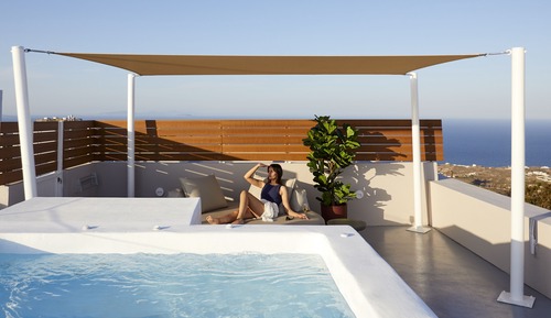 Grand Caldera View Suite with Hot Tub