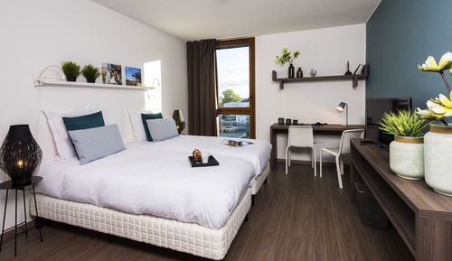 Business Studio, 2 Twin Beds, Kitchenette