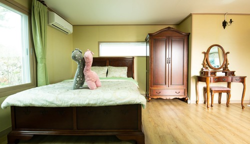 Standard Double Room, 1 Bedroom, Kitchen, Garden Area
