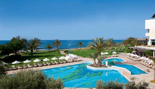 Classic Double Room with Side Sea View