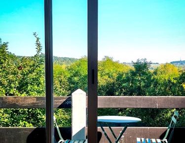 Two-Bedroom Apartment with Balcony