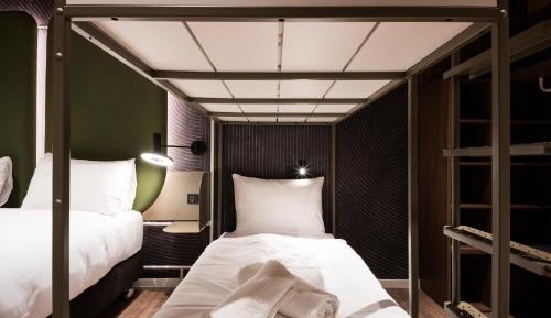Apartment with One Double Bed and Two Bunk Beds