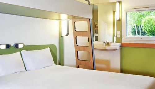Triple Room with One Double Bed and One Bunk Bed