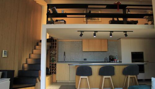 Three-Bedroom Loft Apartment