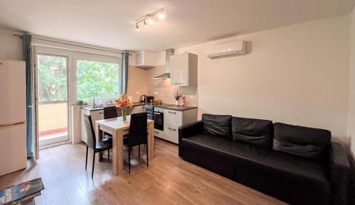 Two-Bedroom Apartment with Balcony and Terrace