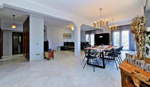 Three-Bedroom Apartment with Sea View