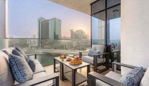Three-Bedroom Premium Apartment with Balcony