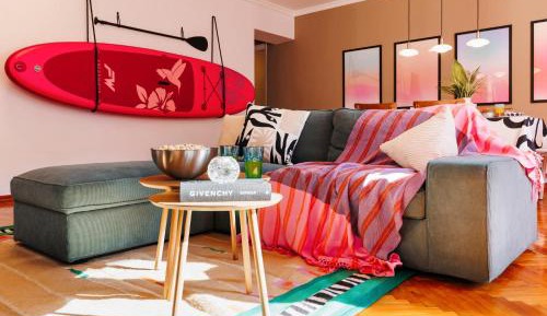 Three-Bedroom Premium Apartment with Balcony
