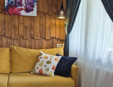 One-Bedroom Apartment with Balcony and Mountain View  