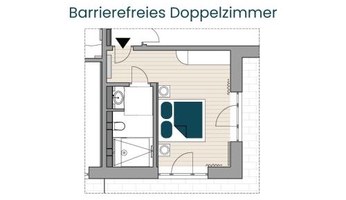 Double Room - Disability Access
