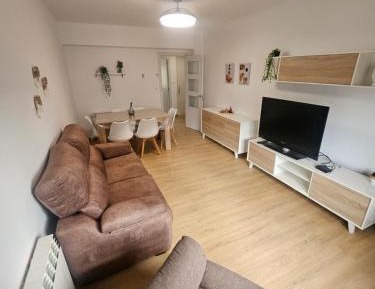 Three-Bedroom Apartment with Balcony