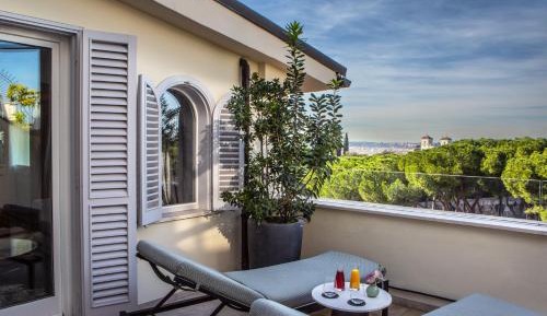 Family Suite with Two Connecting Rooms and Terrace