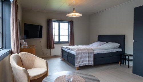 Family Room with Shared Bathroom