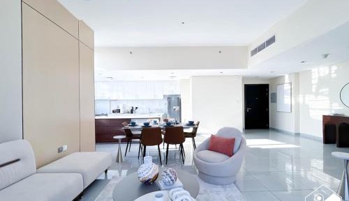 One-Bedroom Apartment with Balcony and City View