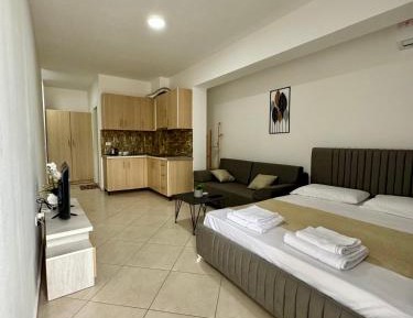 Studio Apartment with Balcony