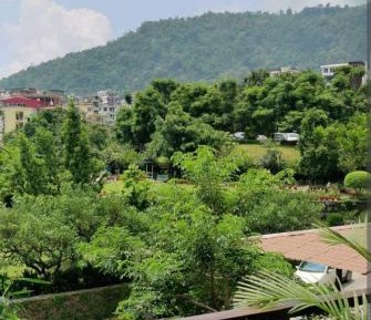 Deluxe One-Bedroom Apartment with Garden View