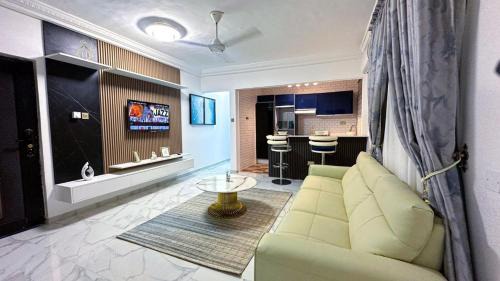 One-Bedroom Apartment with Balcony and City View