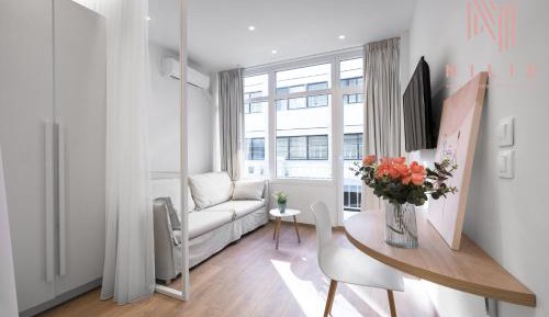 Studio with Balcony