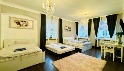Family Room with Shared Bathroom