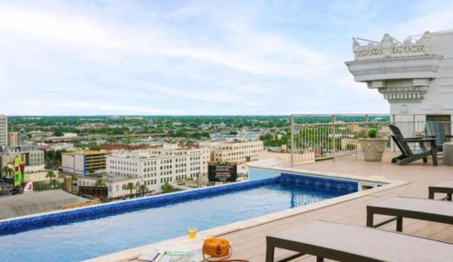 Deluxe One-Bedroom Apartment with City View