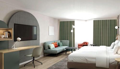 Newly renovated Privilege double room with 1 Double Bed