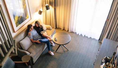 Bi-Level Loft with Balcony