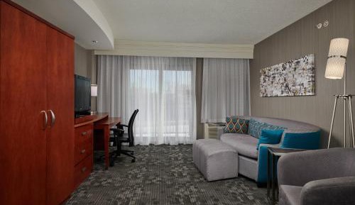 One-Bedroom King Suite with Sofa Bed and Balcony