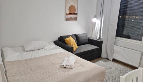 Studio Apartment with One Double Bed