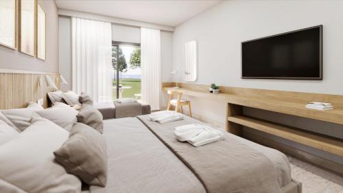 Double/Twin Room with Sharing Pool