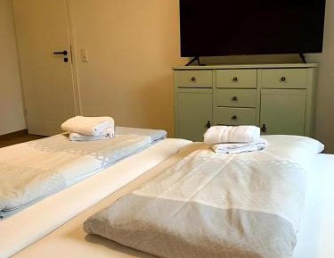 Deluxe One-Bedroom Apartment with Garden View