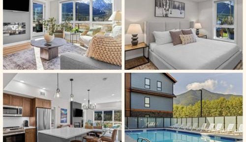 Two-Bedroom Apartment with Mountain View