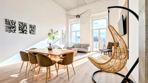 Three-Bedroom Loft Apartment