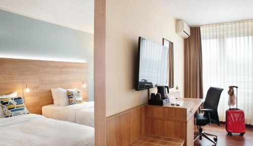 Business Twin Room with Courtyard View - Quiet Location