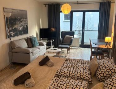 One-Bedroom Apartment with Balcony