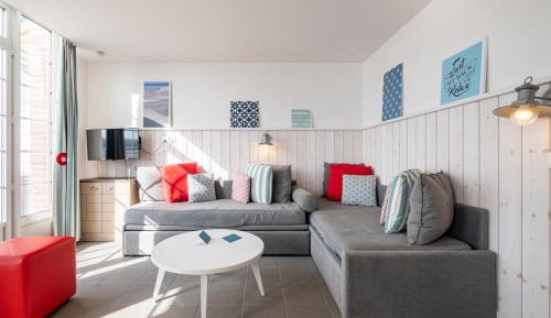 Two-Bedroom Duplex Apartment with Sleeping Alcove (7 People) - Sea View