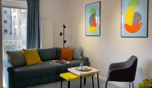 Two-Bedroom Apartment with Balcony and Terrace