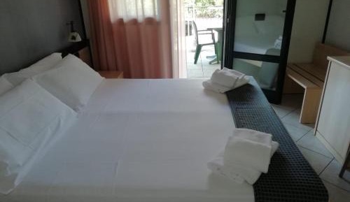 Double or Twin Room with Balcony and Garden View