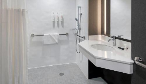 King Room with Roll-in Shower - Mobility Accessible